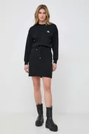 Sukienki - Karl Lagerfeld sukienka kolor czarny mini prosta - miniaturka - grafika 1