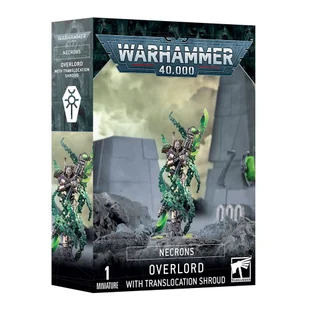 Overlord with Translocation Shroud Necrons, Warhammer 40000 - Modele do sklejania - miniaturka - grafika 1