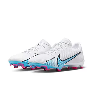 Nike Zoom Vapor 15 Academy Fg/Mg męskie buty piłkarskie, White Baltic Blue Hot Punch Co, 42 EU - Piłka nożna - miniaturka - grafika 1