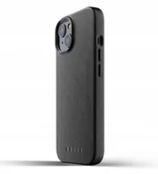 Etui i futerały do telefonów - Mujjo Full Leather Case Etui Skórzane do iPhone 13 Black CL-021-BK - miniaturka - grafika 1