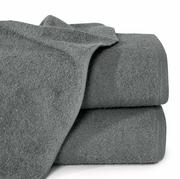 Ręczniki - Ręcznik bawełniany 50x100 GŁADKI 1 jednokolorowy stalowy - miniaturka - grafika 1