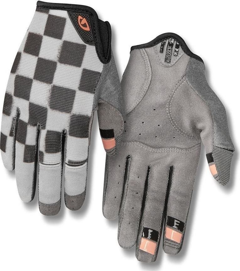 Giro Rękawiczki damskie La Dnd długi palec checkered peach r. S