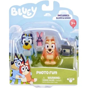 Bluey Figurka Zabawa w fotografa 2szt - Dom i ogród - miniaturka - grafika 1