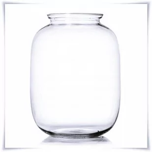 Szklany słoik ozdobny BAŃKA H-32 cm D-25 cm - Dekoracje domu - miniaturka - grafika 1