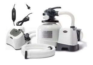 Intex Pompa filtrująca piaskowa 6m3/h z generatorem chloru - Akcesoria do basenów - miniaturka - grafika 1