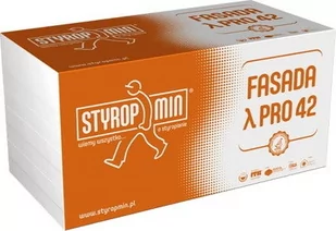 Styropian Styropmin Fasada Pro 42 15 cm EPS 0.042 W/(mK) 2 m2 - Styropian - miniaturka - grafika 1