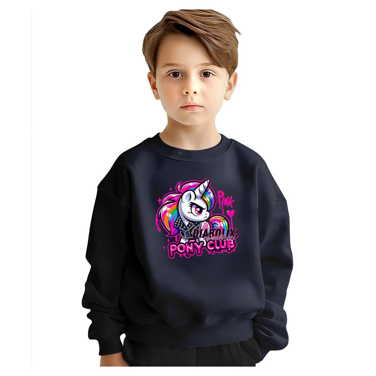 BLUZA DZIECIĘCA JEDNOROŻEC UNICORN PINK 146-152 DLA CHŁOPCA DZIEWCZYNKI