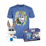 Koszulki męskie - Funko POP! Tees Bugs Bunny As Fred Jones1239 Figurka Kol. + Koszulka XL - miniaturka - grafika 1