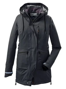 Killtec Parka funkcyjna w kolorze czarnym - Kurtki i kamizelki sportowe damskie - miniaturka - grafika 1