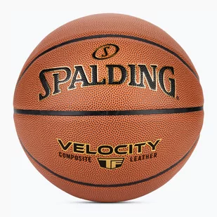 Piłka Spalding Velocity pomarańczowa rozmiar 7 - Koszykówka - miniaturka - grafika 1