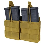Odzież taktyczna i umundurowanie - Condor - Open Top Double M14 Mag Pouch - Coyote Brown - MA24-498 - miniaturka - grafika 1