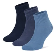 Skarpetki damskie - Zestaw 3 par niskich skarpet unisex Sprandi 0UB-004-AW24 (3-PACK) Niebieski - miniaturka - grafika 1