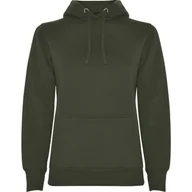 Bluzy sportowe damskie - Bluza Z Kapturem Z Polibawełny Dla Kobiet - miniaturka - grafika 1