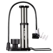 Pompki rowerowe - Pompka rowerowa nożna Wheel Up z manometrem - miniaturka - grafika 1