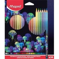 Przybory szkolne - Maped Kredki Deepsea 24 szt. - miniaturka - grafika 1
