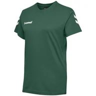 Koszulki i topy damskie - Koszulka bawełniana sportowa T-shirt damski Hummel GO Cotton rozmiar S - miniaturka - grafika 1