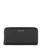 Portfele - Gino Rossi Portfel QYL0020 Czarny - miniaturka - grafika 1