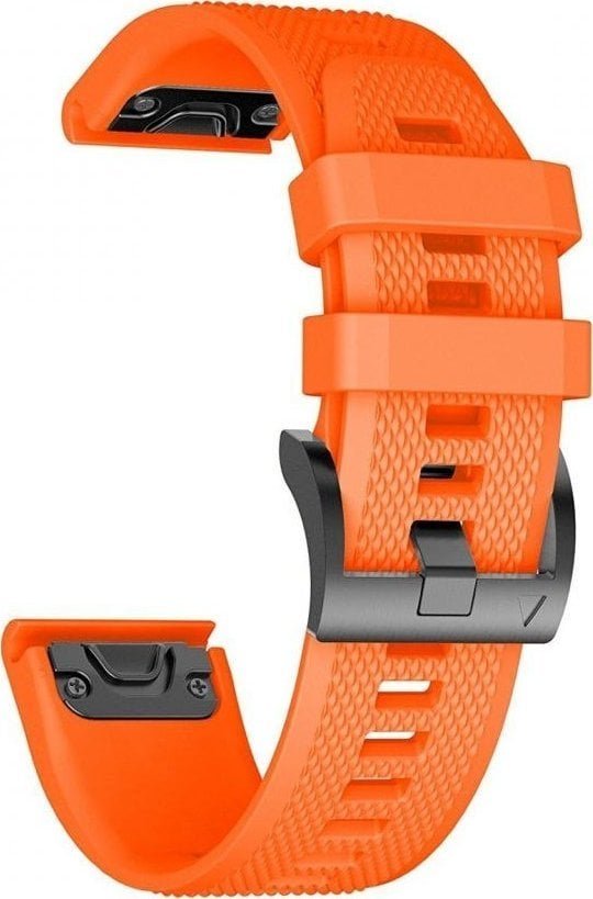 Braders Pasek Smooth do Garmin Fenix 5 / 6 / 6 Pro Orange