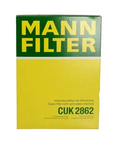 MANN FILTR KABINOWY AUDI A3 98-MAN CUK2862 - Filtry kabinowe - miniaturka - grafika 1