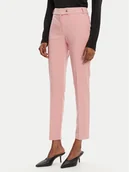 Spodnie damskie - Rinascimento Spodnie materiałowe CFC0122741003 Różowy Regular Fit - miniaturka - grafika 1
