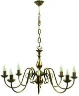 Lampy sufitowe - Lampa świecznikowa 8 plomienna Jana - miniaturka - grafika 1