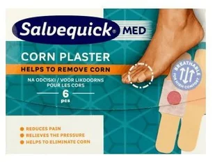 Salvequick Cederroth Polska Sa Foot Care na odciski 6 szt. - Apteczki i materiały opatrunkowe - miniaturka - grafika 2