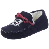 Buty dla dziewczynek - Tommy Hilfiger FU8FS01046 LEX 1, kapcie dziecięce, niebieski - niebieski Midnight - 31/32 EU - miniaturka - grafika 1