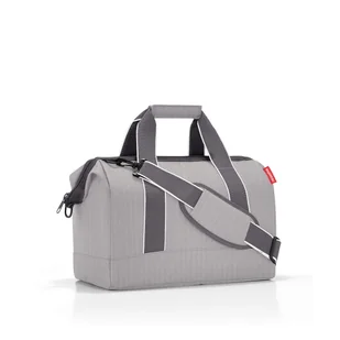 Torba ALLROUNDER M, herringbone grey, Reisenthel - Akcesoria podróżnicze - miniaturka - grafika 1