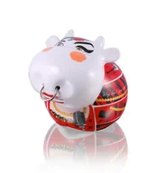 Dekoracje domu - Multiple Choice by TopChoice Skarbonka, Krówka Śpiewaczka, 14 cm - miniaturka - grafika 1