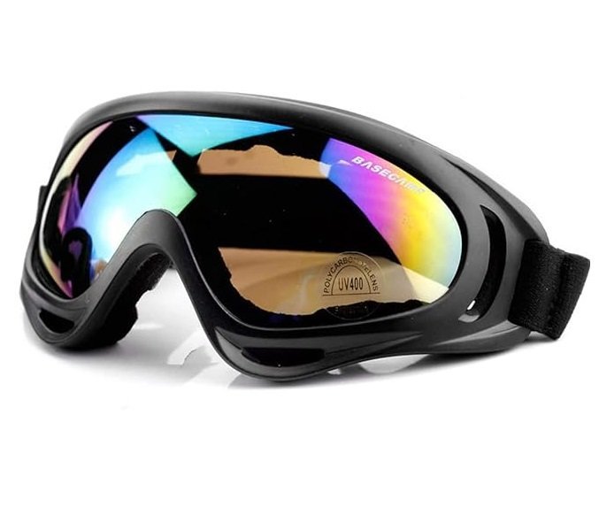 GOGLE MOTOCYKLOWE SKUTER QUAD HULAJNOGA OKULARY DAMSK MĘSKIE DZIECICE