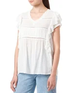 Bluzki damskie - TILDEN Bluzka damska, biały (wollweiss), S - miniaturka - grafika 1