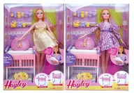 Lalki dla dziewczynek - Laleczka W Ciąży Do Zabawy Dla Dzieci Rozwijająca Zabawka Lalka Edukacyjna - miniaturka - grafika 1