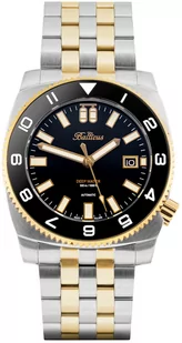 Zegarek Zegarek Balticus BAL-DWBBC Deep Water - czarny - bicolor - Limited Edition 75 szt - Zegarki męskie - miniaturka - grafika 1