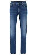 Spodenki męskie - HUGO Męskie spodnie jeansowe 708, rozmiar Medium Blue420, 36 W/36 L - miniaturka - grafika 1
