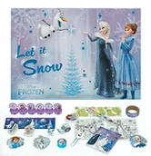 Ozdoby bożonarodzeniowe - Kalendarz adwentowy dla dzieci Kraina Lodu pełny 24 okienka prezent Mikołaj - miniaturka - grafika 1