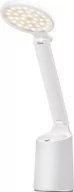 Lampy stojące - Nowoczesna lampka na biurko LED Activejet FUTURE biała z wbudowaną baterią akumulatorem wielokrotnego ładowania - miniaturka - grafika 1