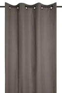 Zasłony - Zasłona DUO 135x240cm taupe, bawełna, nowoczesna - miniaturka - grafika 1