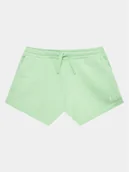 Spodenki damskie - Roxy Szorty sportowe Happiness ERGFB03290 Zielony Regular Fit - miniaturka - grafika 1