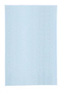 Dywaniki łazienkowe - Kleine Wolke Zigzag Supermiękki Dywanik łazienkowy Bright Blue Niebieski 60x 90 cm - miniaturka - grafika 1
