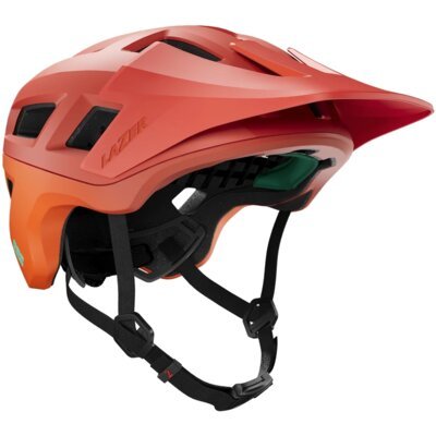 LAZER Coyote KinetiCore Rdzawo-pomarańczowy mat MTB z możliwością zamontowania lampki ( L)