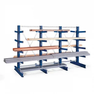 META Wariabilne regały wspornikowe, 2500 x 1330 x 1440 mm 75155 - Szafy i regały magazynowe - miniaturka - grafika 1