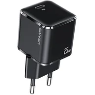 Akcesoria do tabletów i e-booków - Usams Ładowarka sieciowa USAMS T42 CC140TC01 US-CC140 5V-3A PD3.0 Fast Charging czarny CC140TC01 - miniaturka - grafika 1