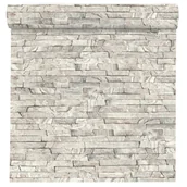 Tapety - Tapeta Kamień 278903 szara papierowa - miniaturka - grafika 1