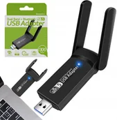 Pozostałe akcesoria sieciowe - Karta Sieciowa Wi-Fi Adapter Usb 3.0 1300Mbps Dual Wd-4605Ac - miniaturka - grafika 1