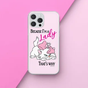 Etui Marie 004 Disney Nadruk pełny Różowy Producent: Samsung, Model: A54 5G - Etui i futerały do telefonów - miniaturka - grafika 1