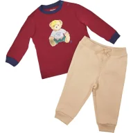 Dresy i komplety dla dziewczynek - POLO RALPH LAUREN Komplet Regular Fit - miniaturka - grafika 1