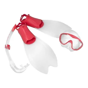 Spokey Zestaw do nurkowania, Speedo Glide Junior Scuba SetPink, rozmiar 33-36 - Pływanie - miniaturka - grafika 1