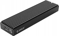 Obudowy i kieszenie na dyski twarde - Kieszeń dyskowa M.2 NVME USB-C 10Gbps - czarna - miniaturka - grafika 1