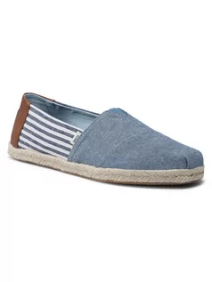 Espadryle męskie - Toms Espadryle Alpargata Rope 10016291 Niebieski - grafika 1