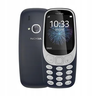 Nokia 3310 Granatowy - Telefony komórkowe - miniaturka - grafika 4